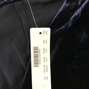 J Crew Velvet wrap dress